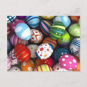 Easter Background Holiday Postcard