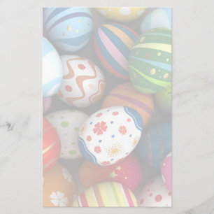 Easter Background Stationery