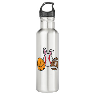 Easter Balls Basketball Baseball Football Boys Kid 710 Ml Water Bottle