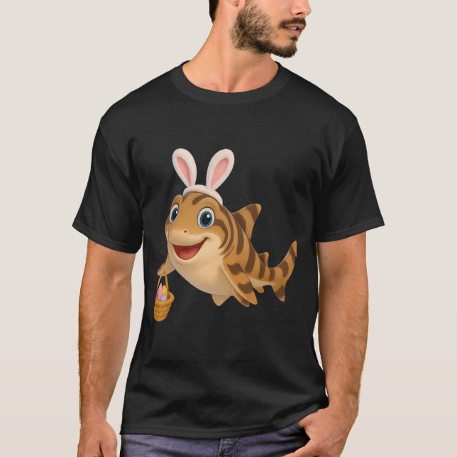 Easter Bamboo Shark T-Shirt (Front)