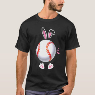 Easter Baseball Ball Easter Day  Easter Bunny Base T-Shirt