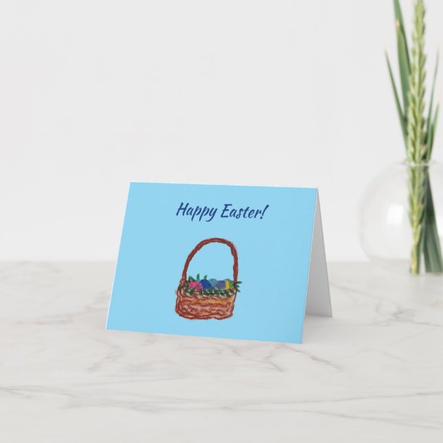 Easter Basket Card (Front)
