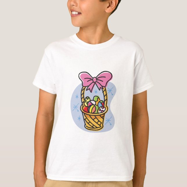 Easter Basket design T-Shirt (Front)
