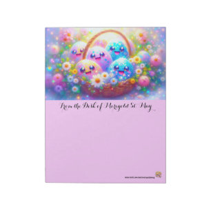 Easter Basket Dreams Notepad