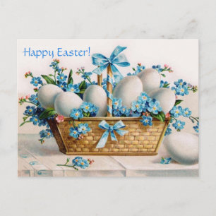 Easter Basket Holiday Postcard