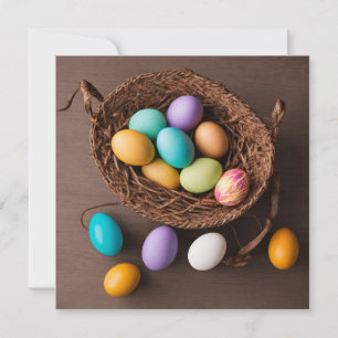 Easter Basket Invitation