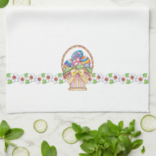Easter Basket - Kitchen Towel