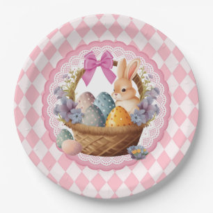 Easter Basket  Paper Plate