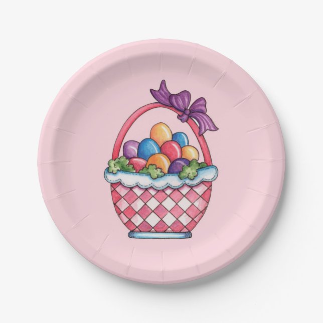 Easter Basket - Paper Plates (Front)