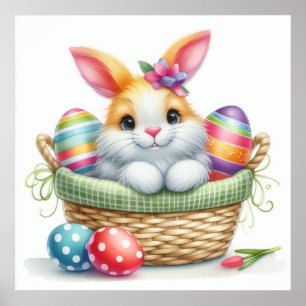 Easter Basket Poster