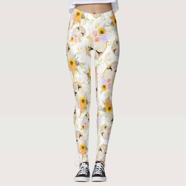 Easter Basket Stuff Leggings (Front)