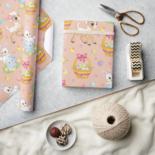 Easter Basket  Wrapping Paper
