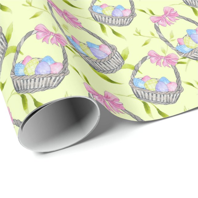 Easter Basket Wrapping Paper (Roll Corner)