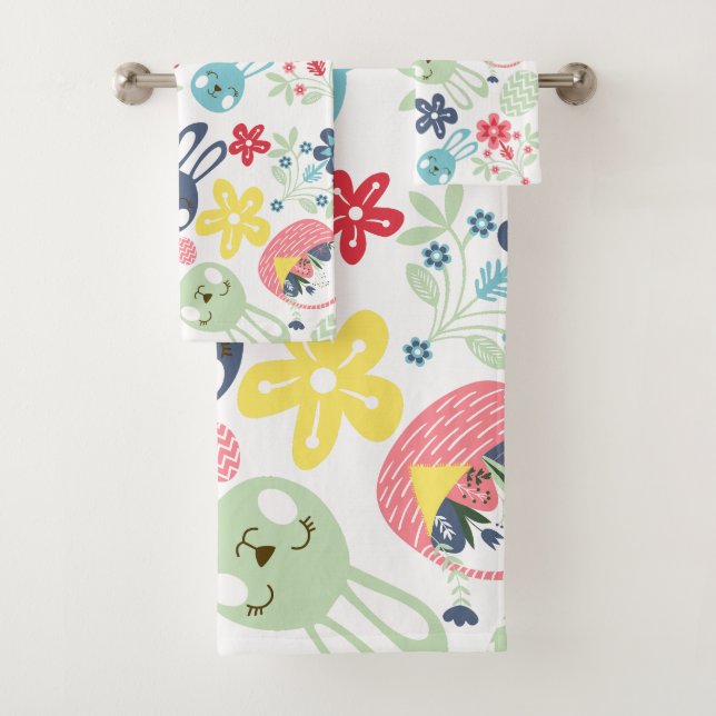Easter Bath Towel Set (Insitu)