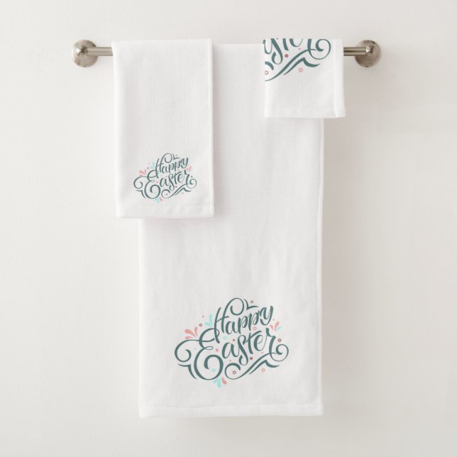 Easter Bath Towel Set (Insitu)