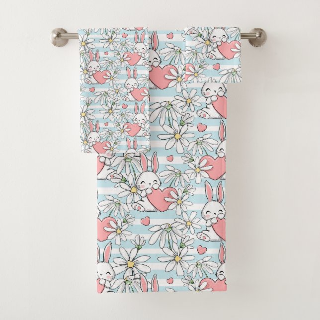  Easter Bath Towel Set (Insitu)