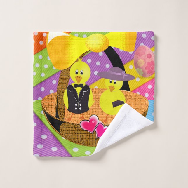 Easter Bathroom Towel Sets (Wash Cloth)