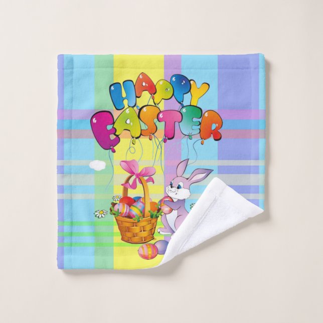Easter Bathroom Towel Sets (Wash Cloth)