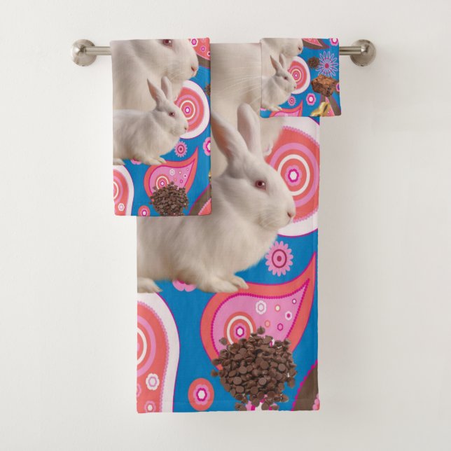 Easter Bathroom Towel Sets (Insitu)