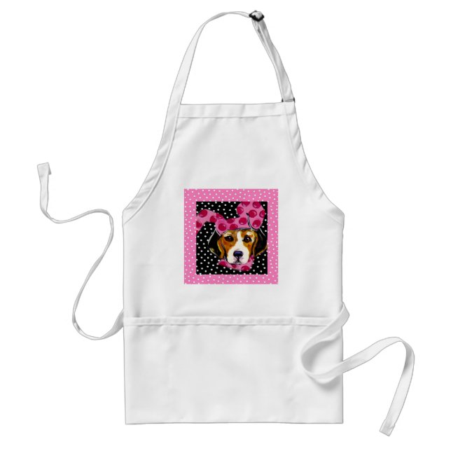 Easter Beagle Standard Apron (Front)