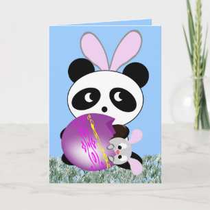 Easter Bear..uh.. Bunny Holiday Card