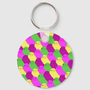 easter bird candy key ring