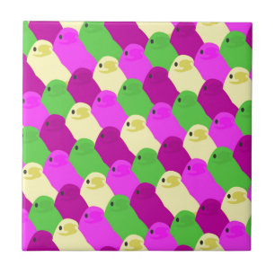 easter bird candy tile