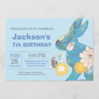 Easter birthday Boy Easter Egg Birthday Rabbit