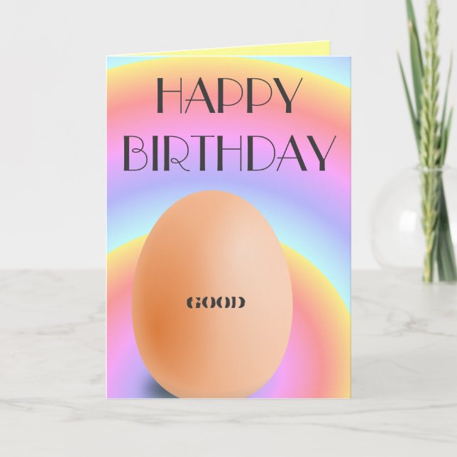 Easter Birthday Card (Front)