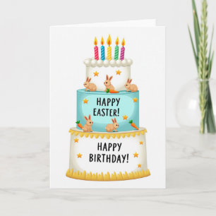 Easter Birthday Celebration Card