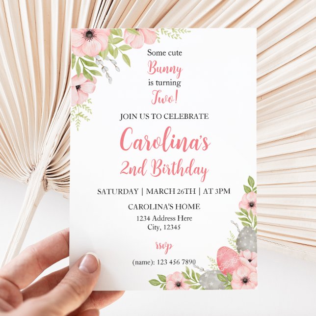 Easter Birthday Invitation (Creator Uploaded)