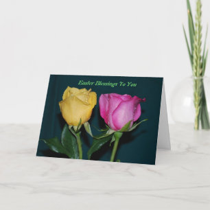 Easter Blesings to you Holiday Card