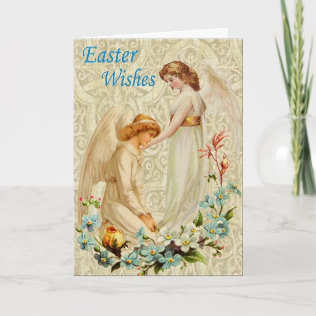 Easter Blessings Easter Card (Front)