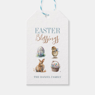Easter Blessings Gift Tags