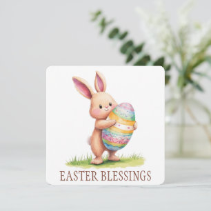 Easter Blessings Greeting Card