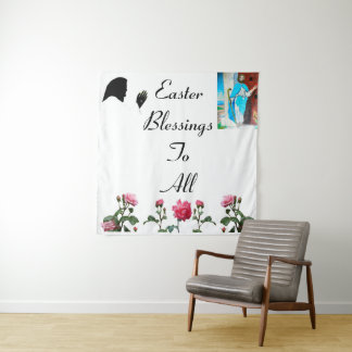 EASTER BLESSINGS tapestry