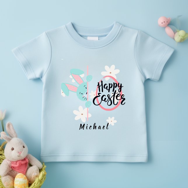 Easter Blue Bunny Personalized T-Shirt (Creator Uploaded)