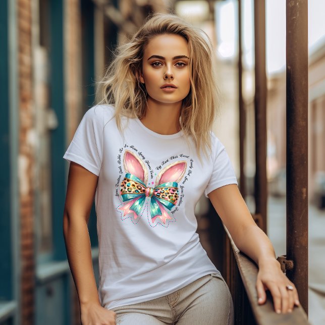 Easter Bow with Bunny Ears T-Shirt (Creator Uploaded)