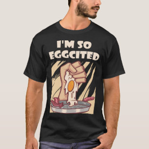 Easter Boys Egg Pun I Am So Eggcited T-Shirt