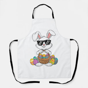Easter Boys Girls Kids Toddler Bunny Rabbit Easter Apron