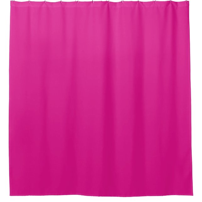 Easter Bright Pink Shower Curtain (Front)
