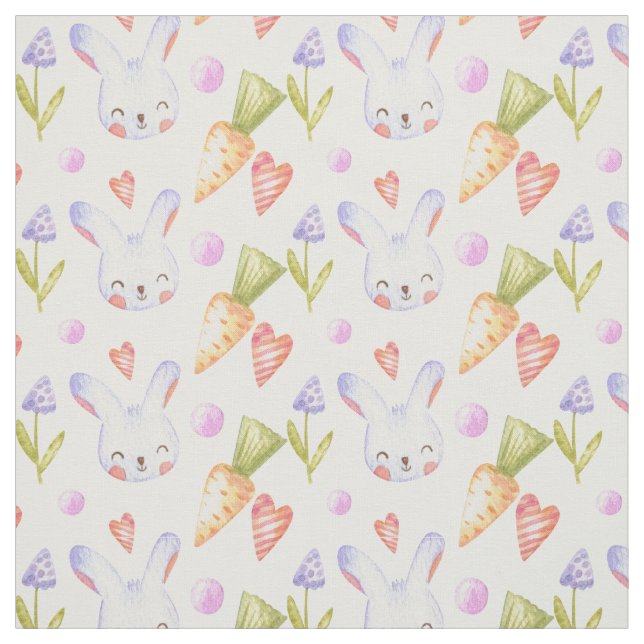 Easter Bright  Polka Dots Fabric (Swatch)