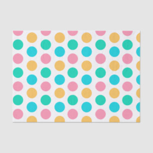 Easter Bright Polka Dots Tissue Paper
