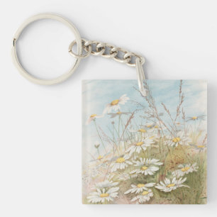 "Easter Brings the Budding Spring"  Key Ring