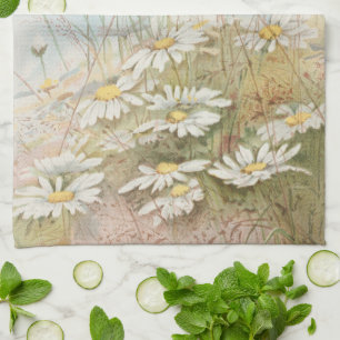 "Easter Brings the Budding Spring"  Tea Towel