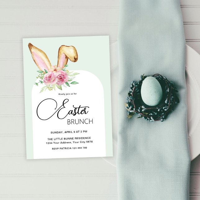 Easter Brunch Bunny Invitation (Creator Uploaded)