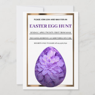 Easter Brunch Egg Hunt Invitation