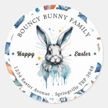 Easter Brunch & Egg Hunt | Water colour Bunny