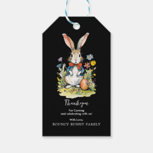 Easter Brunch & Egg Hunt   Wildflower Bunny Gift Tags