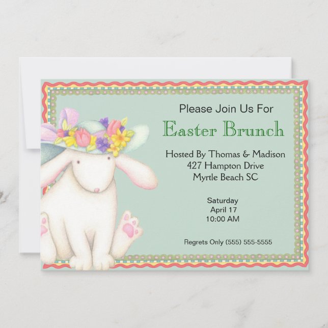 Easter Brunch Invitation (Front)